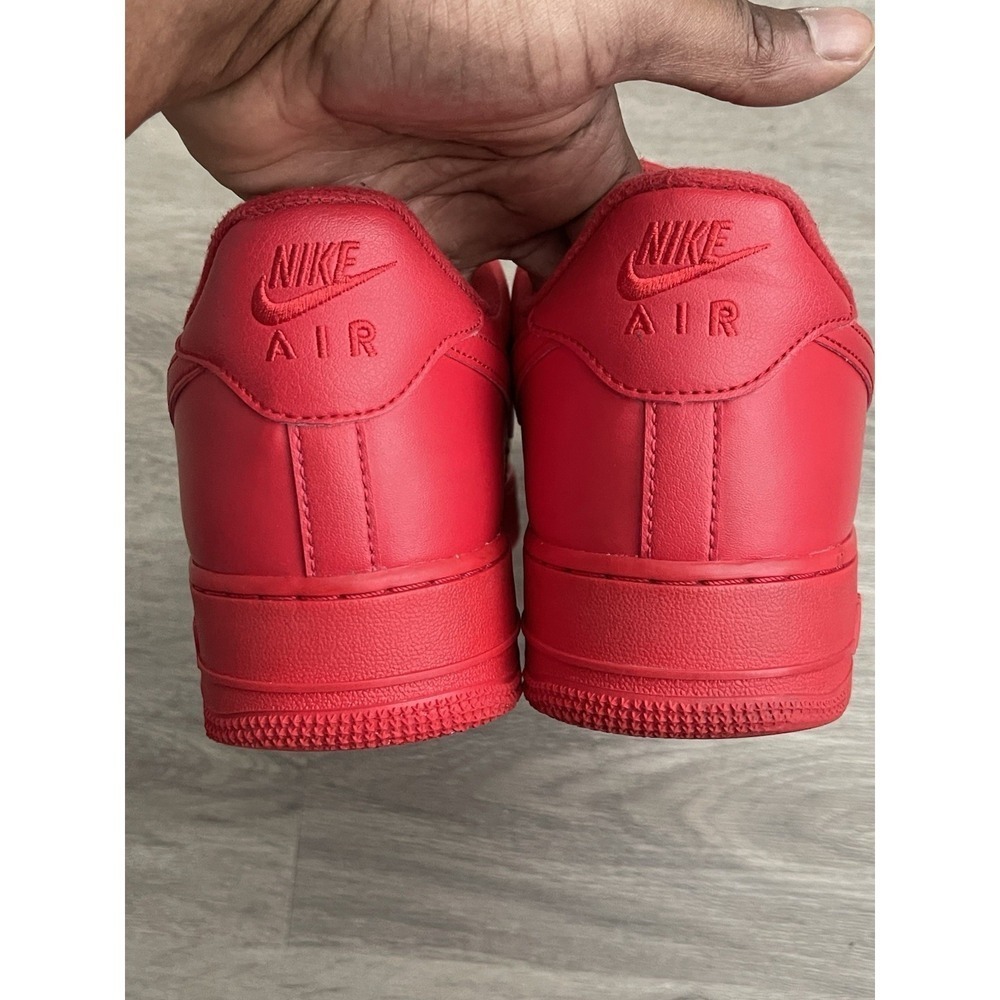 Size 12- Nike Air Force 1 Low Triple Red CW6999-600 - Picture 5 of 8